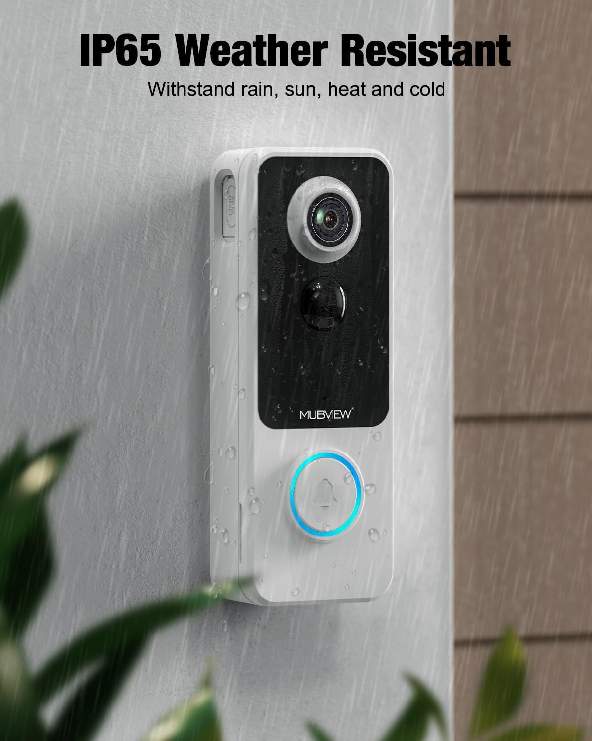 Advanced Wireless Video Doorbell with 1080P HD, 2-Way Talk, Night Vision & Smart Detection - No Subscription Needed!
